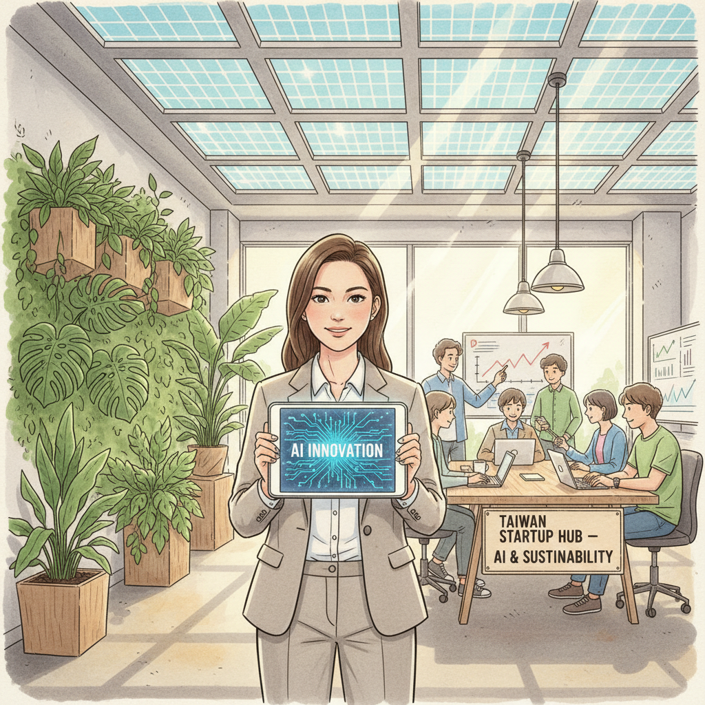 台灣創業環境躍升，AI與永續發展引領新機遇