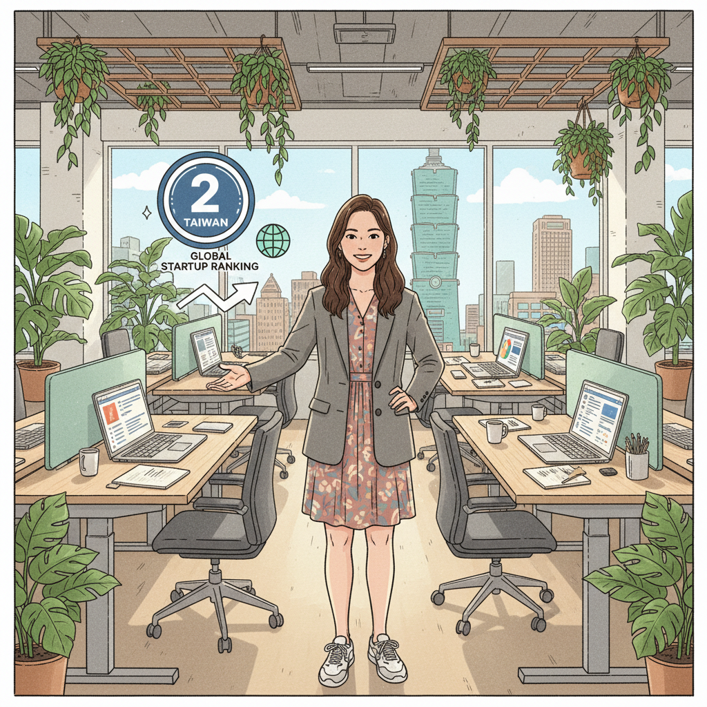 台灣創業環境躍升全球第2 彈性辦公新機遇揭曉