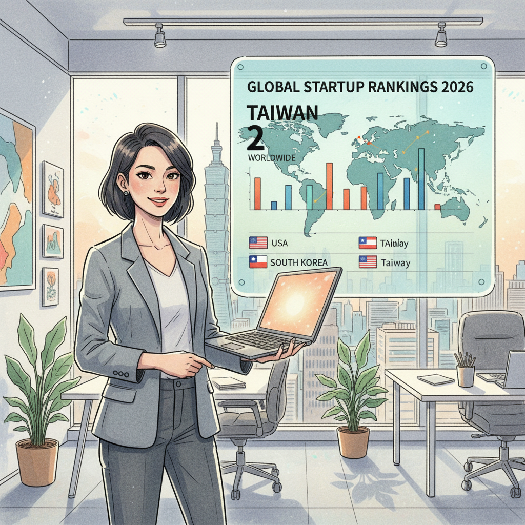 2026台灣創業環境全球第二　開啟多元合作新契機